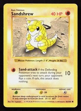 Sandshrew [Shadowless] #62 Prices | Pokemon Base Set | Pokemon Cards