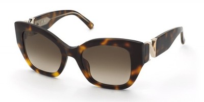 Sonnenbrille Nina Ricci SNR377V Havanna dunkel glänzend 51/21/140 Damen