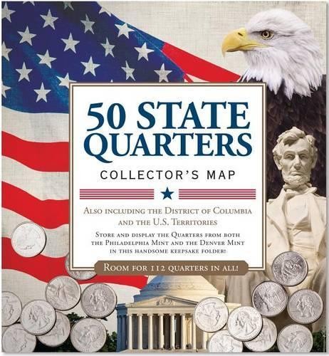 50 State Quarters Map (Map) - Picture 1 of 1