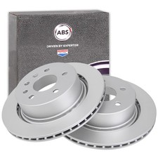 2x A.B.S. BREMSSCHEIBEN 286mm HINTEN passend für OPEL OMEGA