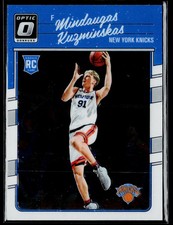 Mindaugas Kuzminskas 2016-17 Donruss Optic #194 Rookie New York Knicks