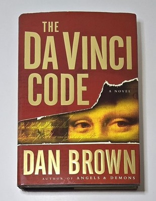 2003 The Da Vinci Code : A Novel by Dan Brown Hardcover Book With Dust Jacket 