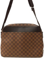 Louis Vuitton Damier Ebene Brown Jake Messenger Shoulder Bag