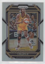 2023 Panini Prizm WNBA Silver Prizm Lisa Leslie #114 HOF 02v3