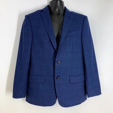 John Varvatos Men's Bleecker 100 Wool 2 Button Suit Jacket Size 38R