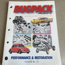 Vintage Bugpack Performance Products Catalog 21 Vw Bug Beetle Parts