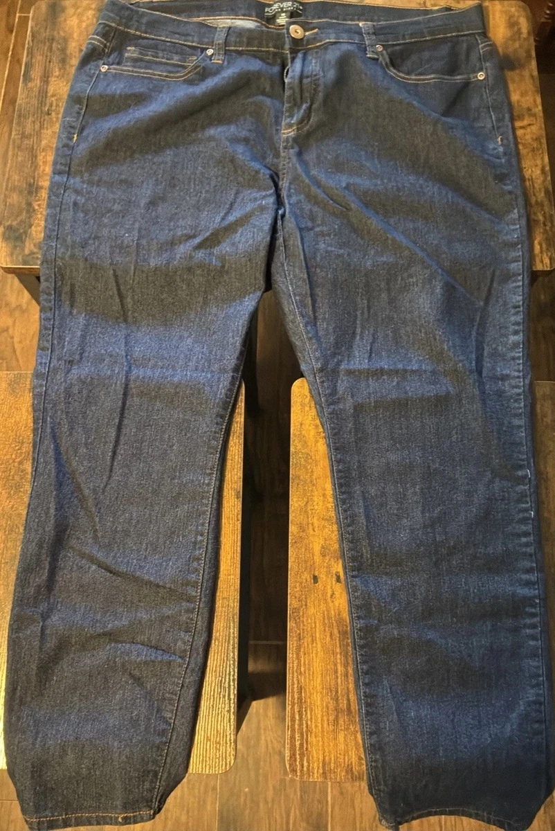 Forever 21 Vaqueros Tobillo Mujer Talla 18