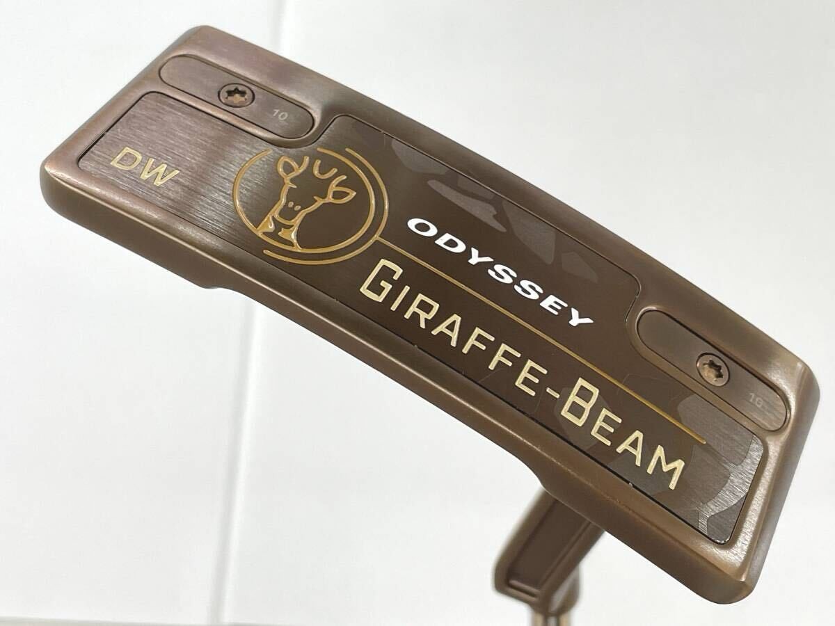 Odyssey Giraffe Beam Double Wide 523g Steel 33in Putter