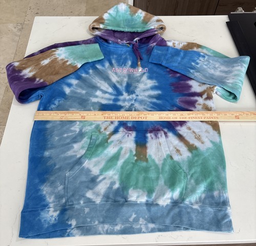 Travis Scott AstroWorld Tie Dye Pull Over Jacket Size Large Deadstock - Bild 8 von 9