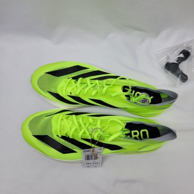 Adidas Adizero Avanti Track & Field Shoes Mens Size 8.5 Lucid Lemon Black IG1989 Adidas Adizero Avanti Track & Field Spikes Lucid Lemon Men main image 3