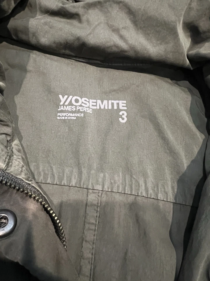 James Perse Y/osemite Size 3 Olive Green Military Jacket 2400-37-22120 - Image 4 of 4