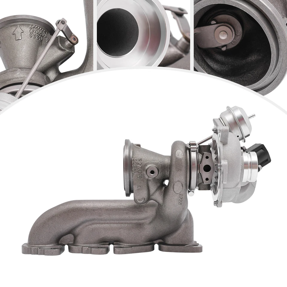 Turbocompresor turbo para Mercedes-Benz C300 C350e E300 GLC300 SLC300 A2740904380 Foto 2 de 4