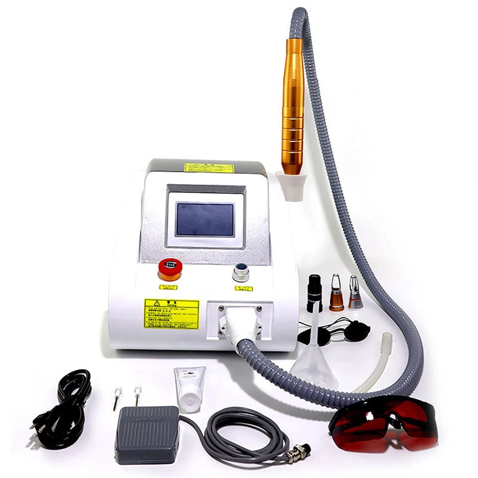 Máquina de eliminación de tatuajes láser de picosegundos Nd YAG pigmento pico rejuvenecimiento de la piel Foto 2 de 4