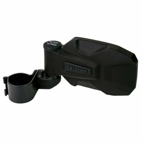 Yellow Seizmik Strike Side View Mirrors for 2016-2023 Yamaha Wolverine X2 / X4 - Image 3 of 4