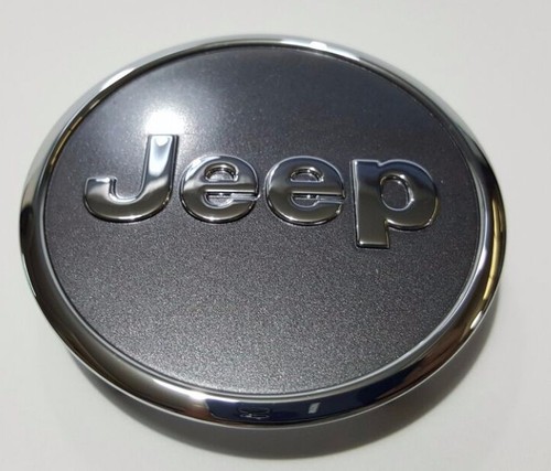 Jeep late model driver steering wheel OEM emblem badge logo JEEP - Picture 6 of 6