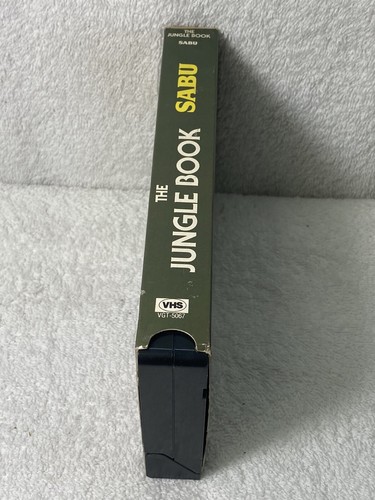 Das Dschungelbuch VHS mit Sabu - Bild 3 von 6