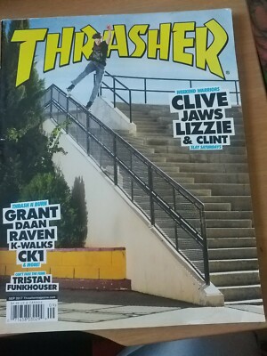 Thrasher Magazine-#446-September 2017-Tristan Funkhouser