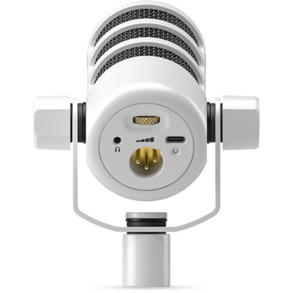 RODE PodMic USB and XLR Dynamic Broadcast Microphone (White) - Image 4 of 4