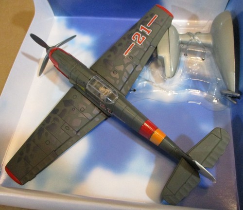 Messerschmitt BF-109 “Red 21” Aircraft New Ray Airplane Die-Cast 1:48 Scale NEW - Picture 14 of 24