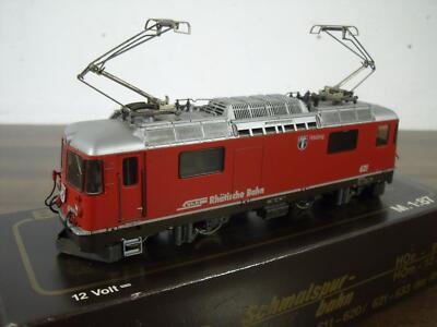 Bemo 1258 / 21 - Elektrolok Ge 4/4 621 Felsberg rot der RhB  neuw.  OVP   H0m