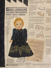 Daisy Kingdom Daisy Dolly Dress Panel Lot 17-19” (fit American Girl/Syndee’s)