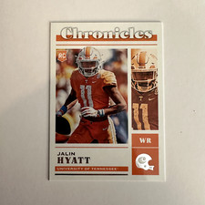 2023 Chronicles Draft Picks Jalin Hyatt Rookie RC New York Giants #11