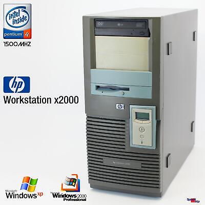 HP WORKSTATION x2000 INTEL PENTIUM 4 1500MHZ COMPUTER PC HP WORKSTATION x2000 INTEL PENTIUM 4 1500MHZ COMPUTER PC