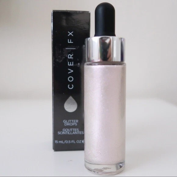 Cover Fx Glitter Drops *Aurora* Pink Shimmer Full Size (0.5 OZ) New In Box - Image 2 of 4