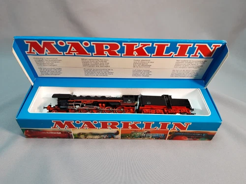 ZD359 MARKLIN 3084 HO 1/87 1:87 Steam Locomotive DB 050082-7 + Tender