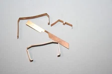 1 set FALLER top gear plate clips - NOS   4 separate pieces