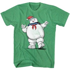 The Real Ghostbusters T-Shirt Movie Merry Mr Stay Puft New Kelly Heather Merch