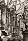 NICE VINTAGE B/W PHOTO POSTCARD -  TROST ORGEL / SCLOSSKIRCHE ALTENBURG GERMANY — photo 1