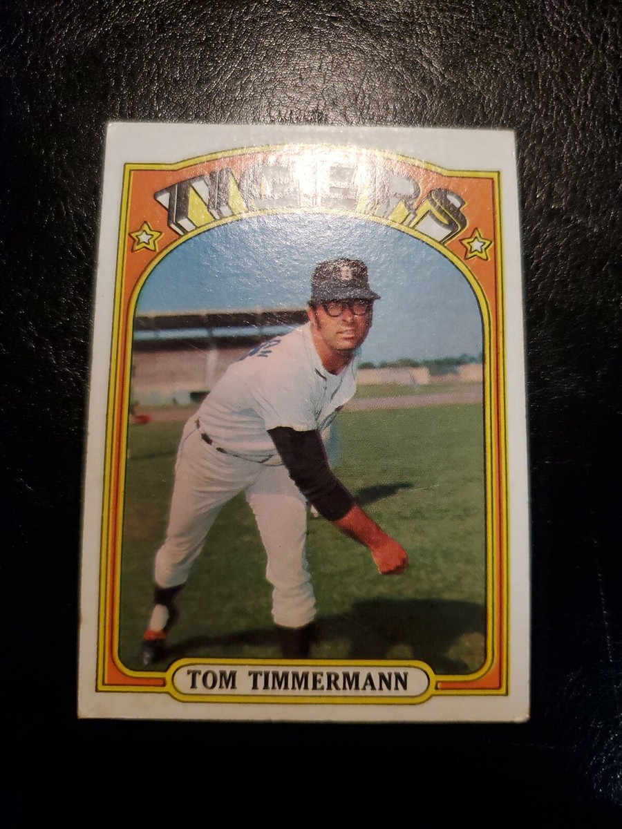 シュガーマン 3 'x 1972 Topps Set Break Tom Timmermann Detroit Tigers #239