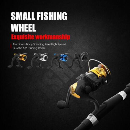 UK- Metal Spinning Fishing Reel High Speed G-Ratio 5.2 1 Without Line - Picture 11 of 21