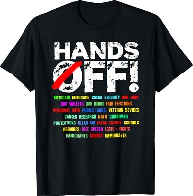 Hands Off Social Security Protest Resist T-Shirt