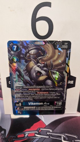Vikemon ACE [Textured Foil] #BT16-026 Digimon Beginning Observer card