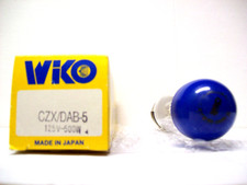 CZX/DAB-5 Projector Projection Lamp Bulb 500W 125V WIKO JAPAN LONGER LIFE
