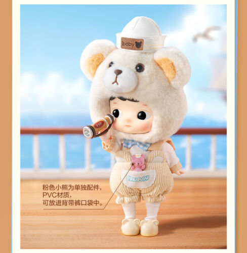 POPMART HACIPUPU Little Bear Captain Mobile Puppe süße Puppe Spielzeug Geschenk Deko - Bild 11 von 14