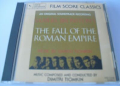 tp) The Fall of the Roman Empire Tiomkin Soundtrack OST Filmmusik CD