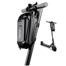 Electric Scooter Bag EVA Hard Shell Storage Bike Bicycle Handlebar Bag Zipper