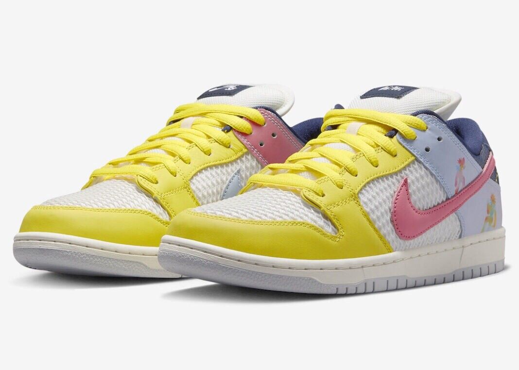 Nike SB Dunk Low Be True Xavier Schipani Pink Gaze DX5933 Nike SB Dunk Low Be True Xavier Schipani Pink Gaze DX5933