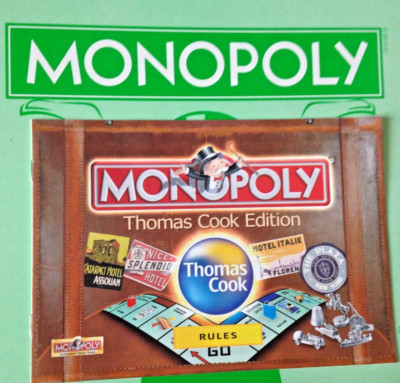 2005 Thomas Cook Edition Monopoly Edition Instruction Rules Booklet