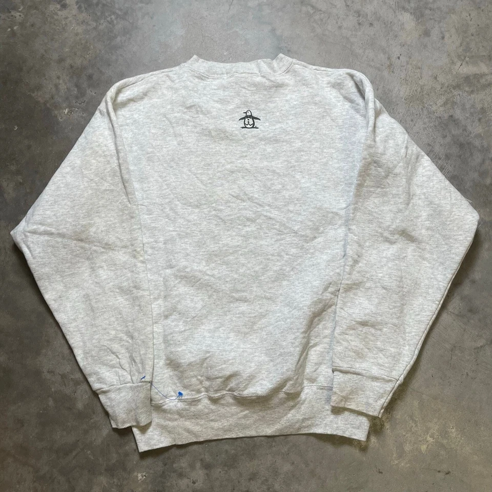 Sudadera gris pingüino de golf Grand Slam vintage Foto 4 de 4