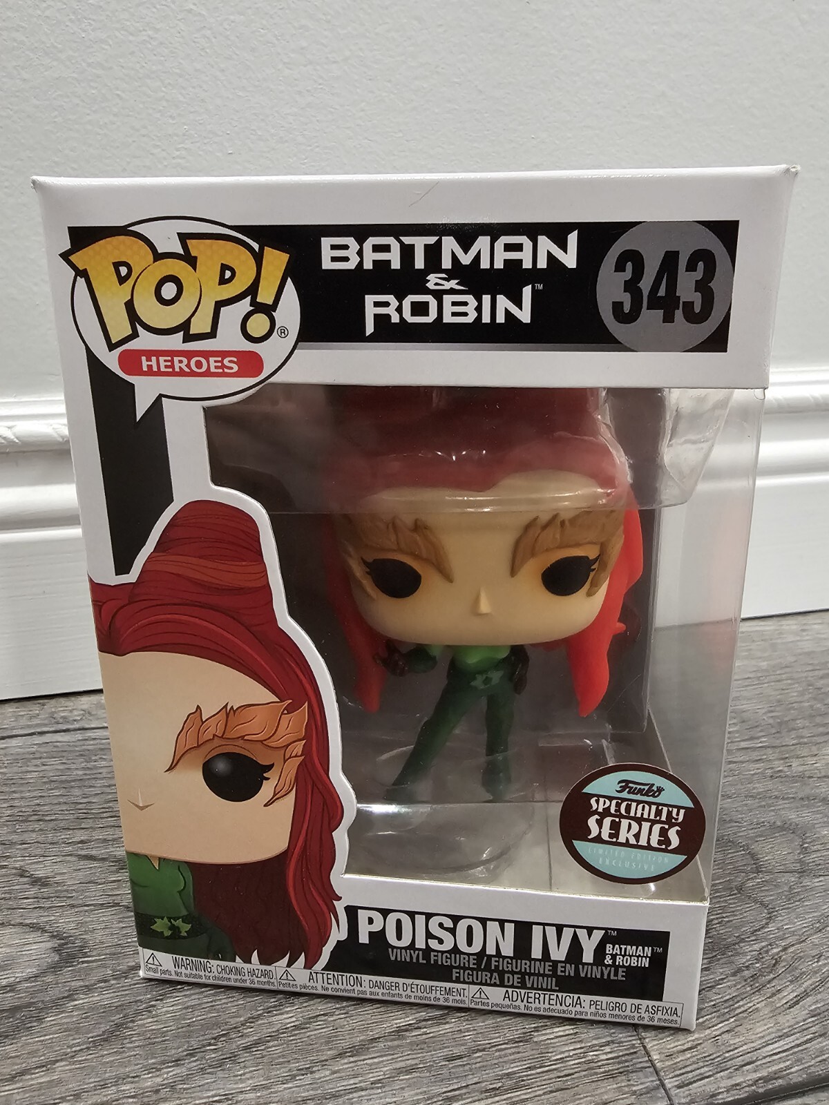Funko Pop! Vinyl: Dc Comics Batman &Amp; Robin Poison Ivy #343