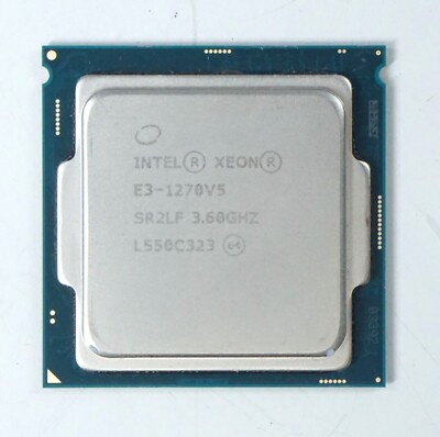 Intel Xeon E3-1270 v5 SR2LF 3.60GHz 8MB Quad Core LGA1151 CPU Processor