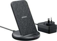 Anker PowerWave II Stand Qi-Certified 15W Max Fast Wireless Charging Stand