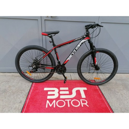 Mountain Bike Front Reset Bicystar 27,5 NERA ROSSA | eBay