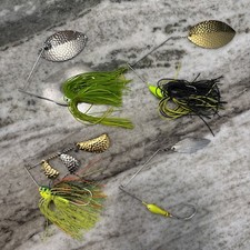 Strike King  Heavy Cover  Spinner  1oz  Lot Of 4 . Ships Free Tomorrow