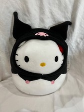 Squishmallows Sanrio Kuromi HugMees 10 Inch Soft Plush Hello Kitty NWT