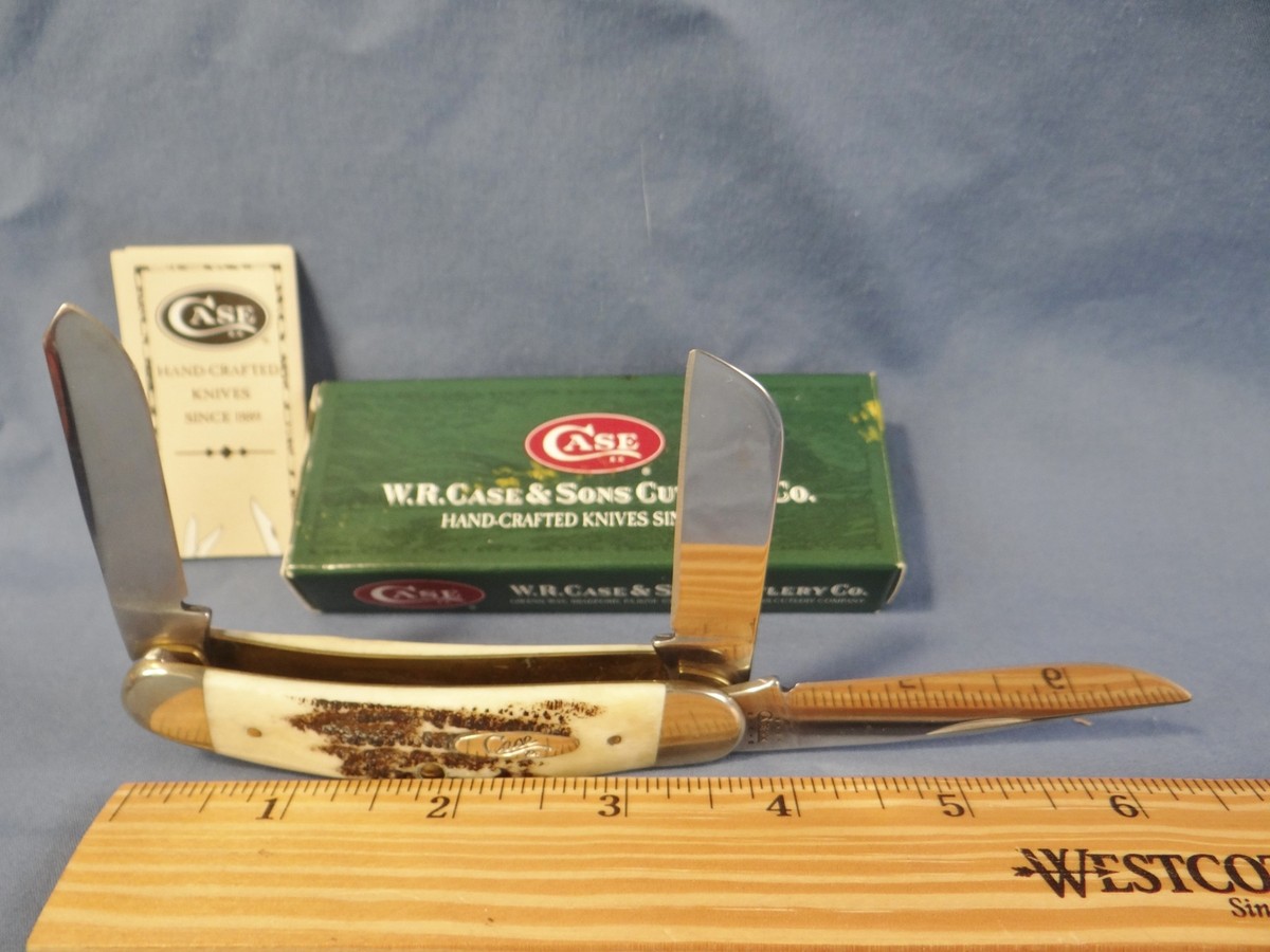 シェイクスピアさん専用 Case XX VINTAGE TB6339 Sowbelly BONE Handle Knife Unused